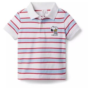 Janie and Jack Snoopy Polo